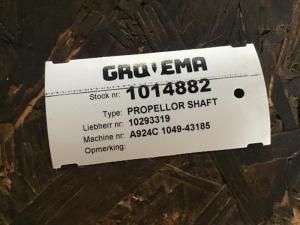 Liebherr Propellerwelle